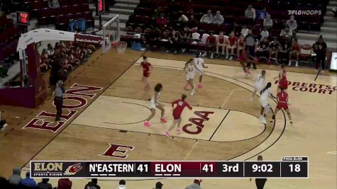 Replay: Northeastern vs Elon | Feb 20 @ 1 PM