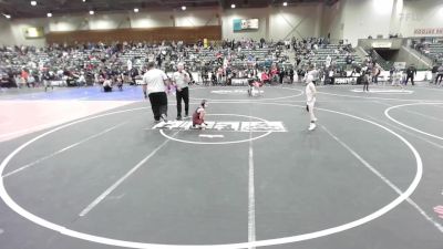 62 lbs Quarterfinal - Lucas Mellinger, Cyw vs Colton Bailey, Top Fuelers WC