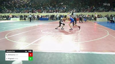 94 lbs Round Of 64 - Ka`imikai Williams, Moore vs Jonathan Allgood, Mangum Wrestling