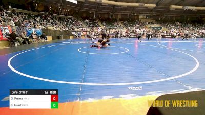 120 lbs Consi Of 16 #1 - Diego Perea, NM Beast vs Slayden Hunt, Prodigy Elite Wrestling