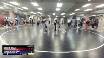 70 lbs Round 2 - Jesse Thomas, CROSSFACE Wrestling Club vs Christopher Jones, Skyline Wrestling Club