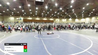 62 lbs Final - Taetem Kunze, Salem Elite Mat Club vs Mateo De La Rosa, Nor Cal's Finest Wr Ac