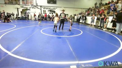 43-46 lbs Rr Rnd 4 - Teagan Eichhorn, Vinita Kids Wrestling vs Tucker Scott, Salina Wrestling Club