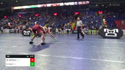 117 lbs Quarterfinal - Michael Definis, Pennsbury vs Mason Sanderson, State College