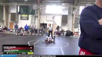 56 lbs Round 1 (8 Team) - Walker Hoffman, PA Alliance Blue vs Kyler Cramer, All American
