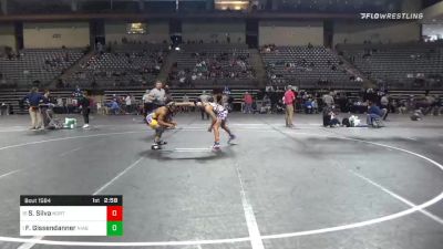 149 lbs 3rd Place - Salvador Silva, North Idaho vs Frankie Gissendanner, Niagara