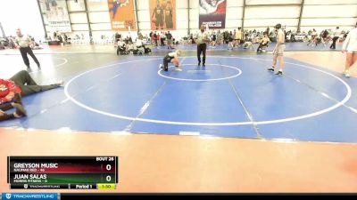 110 lbs Rd# 10- 4:00pm Saturday Final Pool - Greyson Music, Nauman Red vs Juan Salas, Morris Fitness