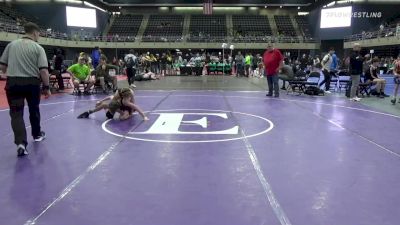 95 lbs Quarterfinal - Barrett Stemberger, Bluemont vs Ryan Kaczmarski, Seaville