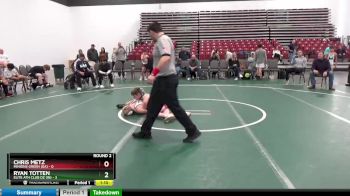 90 lbs Round 2 (8 Team) - Chris Metz, Minions Green (GA) vs Ryan TOTTEN, Elite Ath Club DZ (IN)