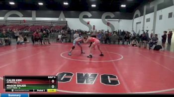 90 lbs Round 2 (8 Team) - Mason Bauer, Beast Mode vs Caleb Kirk, M2 RED (PA)