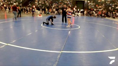 163-170 lbs Cons. Semi - Chloe Harris, Lawrence Elite Wrestling Club vs Raegan Mangelsen, Norfolk Jr Wrestling