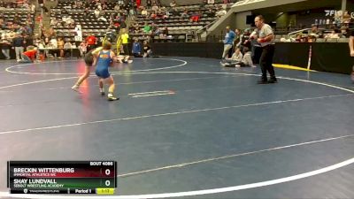 80 lbs 3rd Place Match - Shay Lundvall, Sebolt Wrestling Academy vs Breckin Wittenburg, Immortal Athletics WC