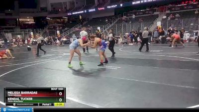 152 lbs Cons. Round 4 - Melissa Barradas, Team Indiana vs Kendal Tucker, Team Montana