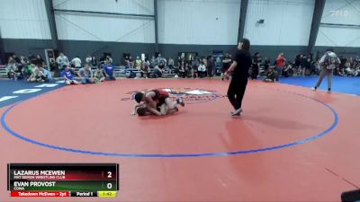 100-106 lbs Semifinal - Evan Provost, COWA vs Lazarus McEwen, Mat Demon Wrestling Club