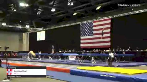 London Hunt - Tumbling, WCC - 2021 USA Gymnastics Championships