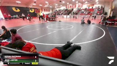 235 lbs 7th Place Match - Maria Alvarez, El Toro vs Michelle Arellano, Centennial Corona