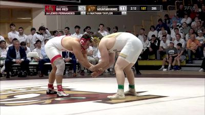 285 Nathan Taylor, LU vs Lewis Fernandes, CU