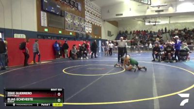 106 lbs Cons. Round 5 - Zeke Guerrero, South Hills vs Elias Echeveste, Bonita