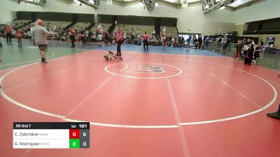 53 lbs Rr Rnd 7 - Cole Zabriskie, Mat Assassins vs Griffin Rodriguez, Neshaminy Youth Wrestling