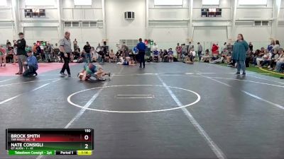 150 lbs Round 7 (10 Team) - Brock Smith, Tar River WC vs Nate Consigli, GT Alien - 1