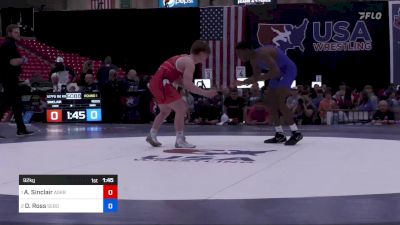 92 kg Round 1 - Aeoden Sinclair, Askren Wrestling Academy vs Dreshaun Ross, Sebolt Wrestling Academy