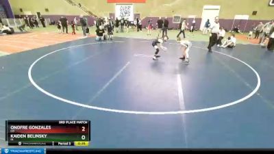 66-70 lbs Round 3 - Tj Markijohn, NC vs Jamison Theilen, IA