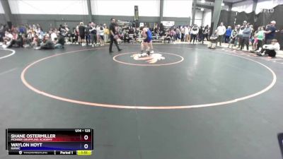 125 lbs Round 3 - Shane Ostermiller, Pioneer Grappling Academy vs Waylon Hoyt, NWWC