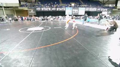 65-68 lbs Quarterfinal - Shelby Ayers, Askeo International Mat Club vs Abbigai Rosales, Viking Wrestling