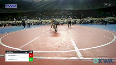 285 lbs 3rd Place - Donald Sanders, Standfast vs Devin Harlin, Muskogee Wrestling Federation