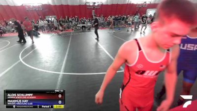 120 lbs Semifinal - Alois Schlumpf, Askren Wrestling Academy vs Maximus Hay, Ringers Wrestling Club