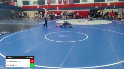 215 lbs Consy 2 - Jonovan McKelvey, Hampton vs Malachi Peak, Beth Center