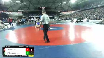 Replay: Mat 23 - 2023 WIAA (WA) State Wrestling Mat Classic | Feb 18 @ 3 PM