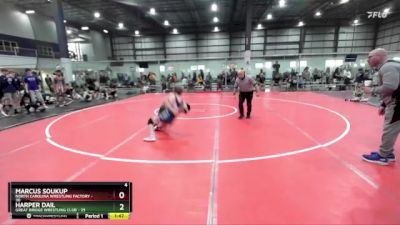 106 lbs Round 1 (6 Team) - Marcus Soukup, NORTH CAROLINA WRESTLING FACTORY vs Harper Dail, GREAT BRIDGE WRESTLING CLUB