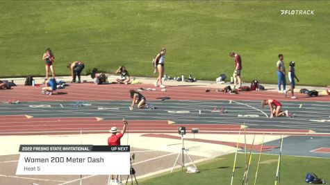 Women's 200m, Heat 5
