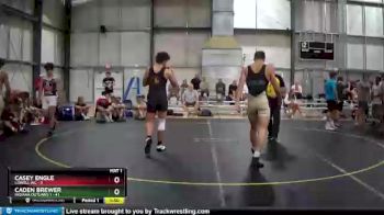 180 lbs Quarterfinals (8 Team) - Caden Brewer, Indiana Outlaws 1 vs Casey Engle, Lowell WC