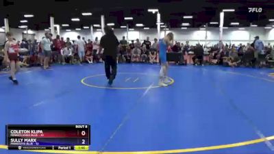 97 lbs Round 2 (8 Team) - Coleton Klipa, Pennsylvania Blue vs Sully Marx, Minnesota Blue