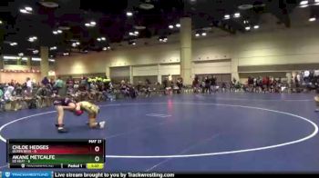 107 lbs Round 5 (10 Team) - Chloe Hedges, Queen Bees vs Akane Metcalfe, SD Heat