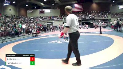 Quarterfinal - Will Wheatley, Green Canyon vs Bridger Fleming, Desert Hills