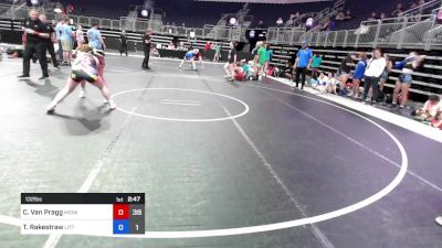 132 lbs Semifinal - Caitlyn Van Pragg, Midwest Misfits vs Trinity Rakestraw, Little Axe