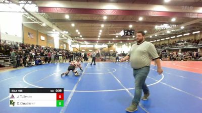 160 lbs Consi Of 8 #2 - Joseph Tully, Carver vs Colby Cloutier, King Philip