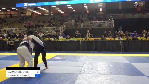 ELIZANDRA JANETE GOURGEL WASSUCA vs ALBEXYS GABRIELA D MARQUINA 2024 Pan Jiu Jitsu IBJJF Championship