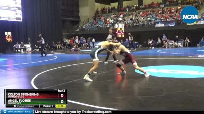 141 lbs Cons. Round 1 - Colton Stoneking, Fairmont State vs Angel Flores, Adams State