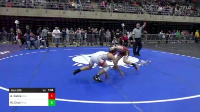 105 lbs Round Of 16 - Averi Gable, Philipsburg, PA vs William Cruz, Paulsboro, NJ