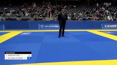 LENNON SEAN RITTER vs LUCAS DE ARAUJO GOMES 2022 Pan IBJJF Jiu-Jitsu No-Gi Championship