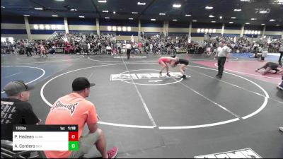 130 lbs Round Of 64 - Paige Hedeen, Sunkids vs Abigail Cordero, Silverback WC