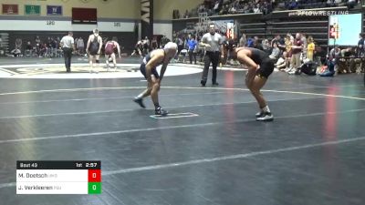 149 lbs Quarterfinal - Michael Doetsch, Maryland vs Jarod Verkleeren, Penn State