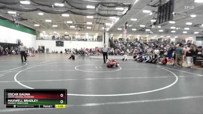 106 lbs Quarterfinal - Maxwell Bradley, Prodigy Wrestling vs Oscar Gauna, South Central Punisher