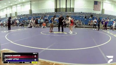 138 lbs Cons. Round 4 - Andrew Haritos, IL vs Zachery Little, TN