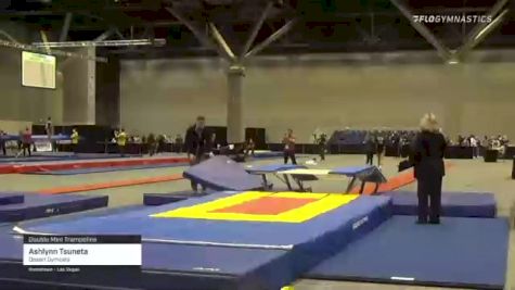 Ashlynn Tsuneta - Double Mini Trampoline, Desert Gymcats - 2021 USA Gymnastics Championships