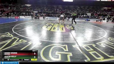 132 lbs Quarterfinal - Austin Kelly, Wasatch vs Ansen Widing, Redmond